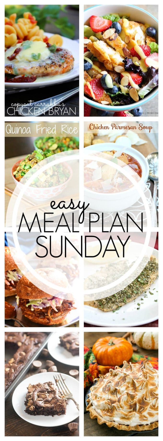 Easy Meal Plan Sunday - Week 64