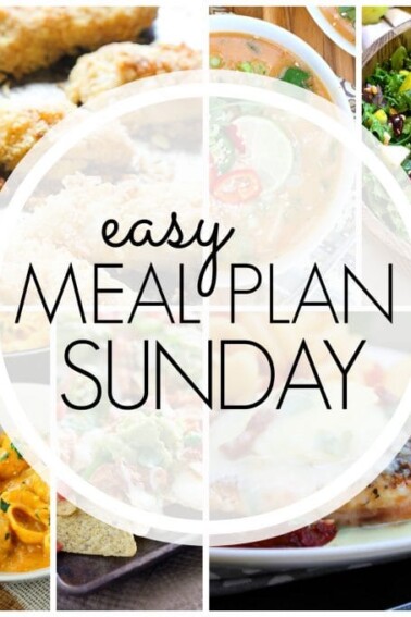 Easy Meal Plan Sunday Week 66