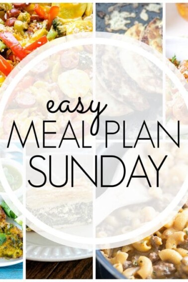 Easy Meal Plan Sunday - Week 67