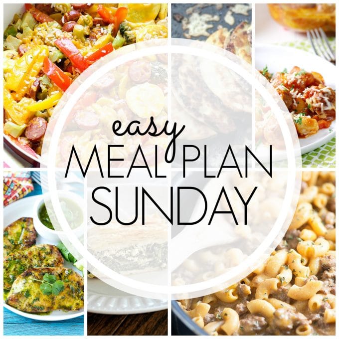 Easy Meal Plan Sunday - Week 67