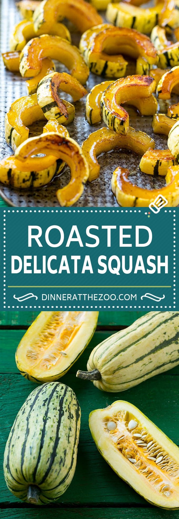 Brown Sugar Delicata Squash Recipe | Roasted Squash | Delicata Squash | Winter Squash Recipe #squash #wintersquash #brownsugar #sidedish #delicatasquash #dinner #dinneratthezoo