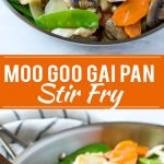 This recipe for moo goo gai pan is a classic dish of chicken and vegetables stir fried with a savory sauce. Plus secret tips on how to make your stir fries taste like they came from a restaurant!