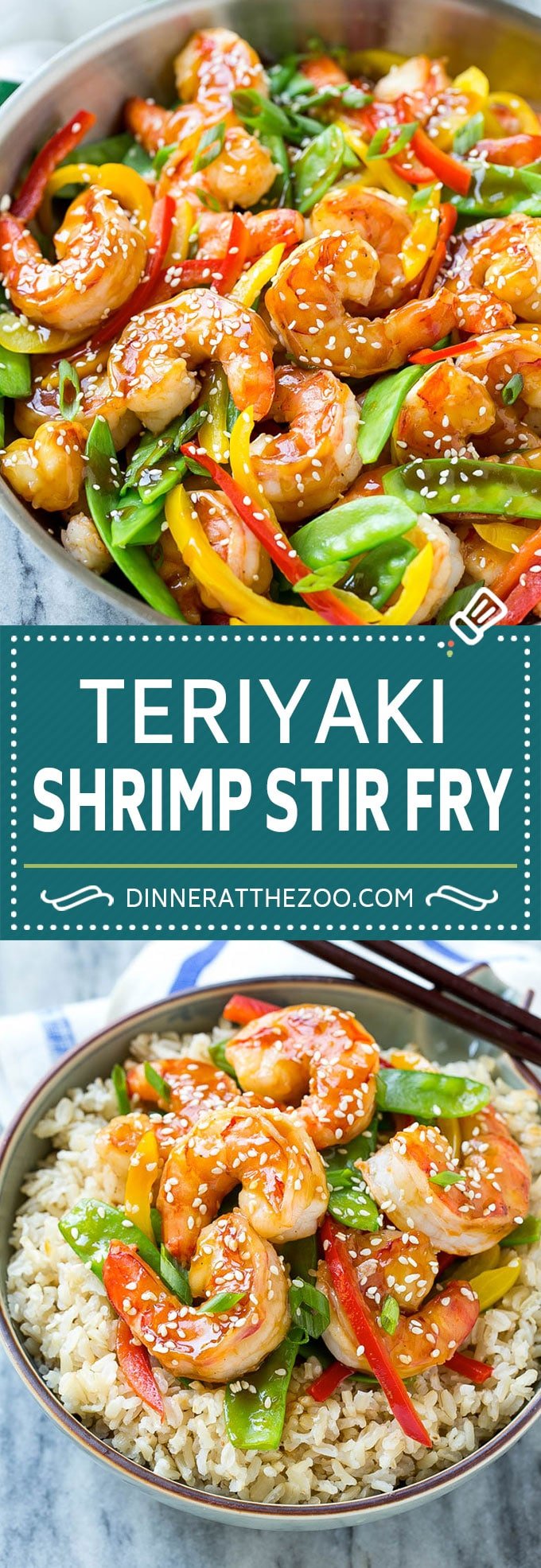 Teriyaki Shrimp Stir Fry | Shrimp Recipe | Stir Fry Recipe #shrimp #teriyaki #vegetables #stirfry #dinner #dinneratthezoo