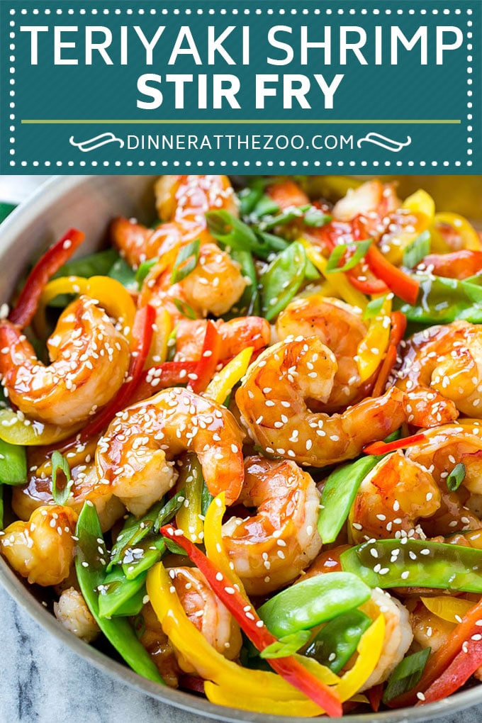 Teriyaki Shrimp Stir Fry | Shrimp Recipe | Stir Fry Recipe #shrimp #teriyaki #vegetables #stirfry #dinner #dinneratthezoo
