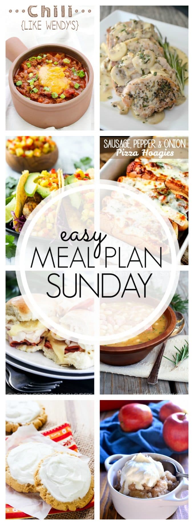 Easy Meal Plan Sunday Week 68
