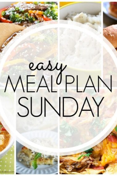 Easy Meal Plan Sunday Week 69