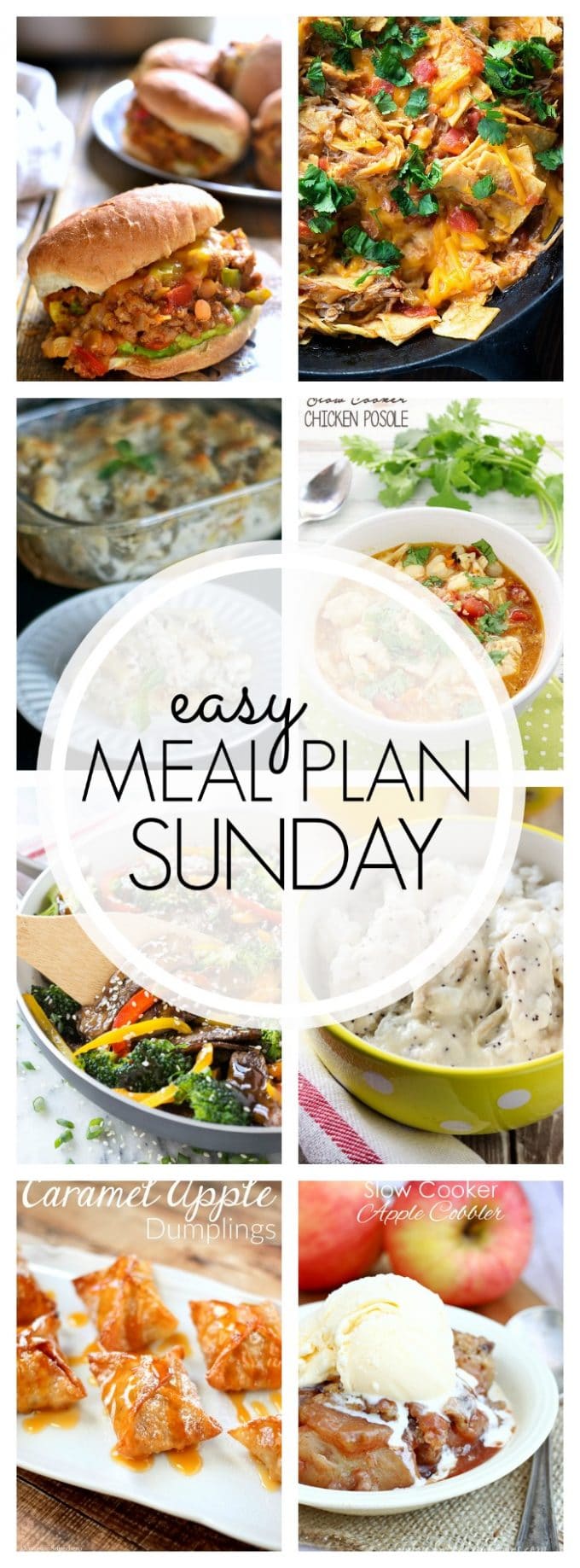 Easy Meal Plan Sunday Week 69