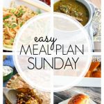 Easy Meal Plan Sunday - Week 71