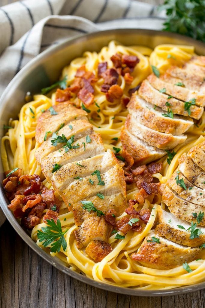 Butternut Squash Pasta with Chicken - Dinner at the Zoo