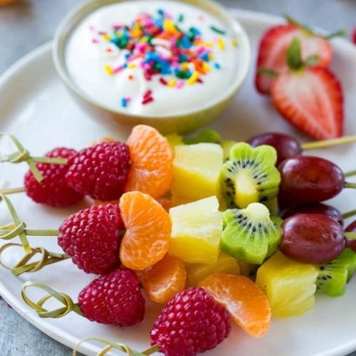 35 Best Skewer Recipes 6 fruit kabobs 3