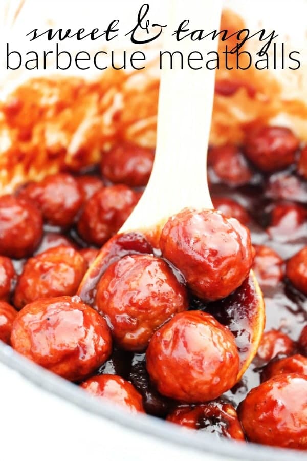 Sweet & Tangy Barbecue Meatballs