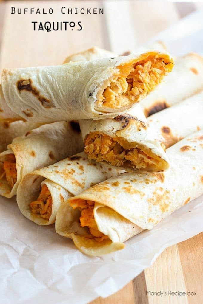 Buffalo Chicken Taquitos