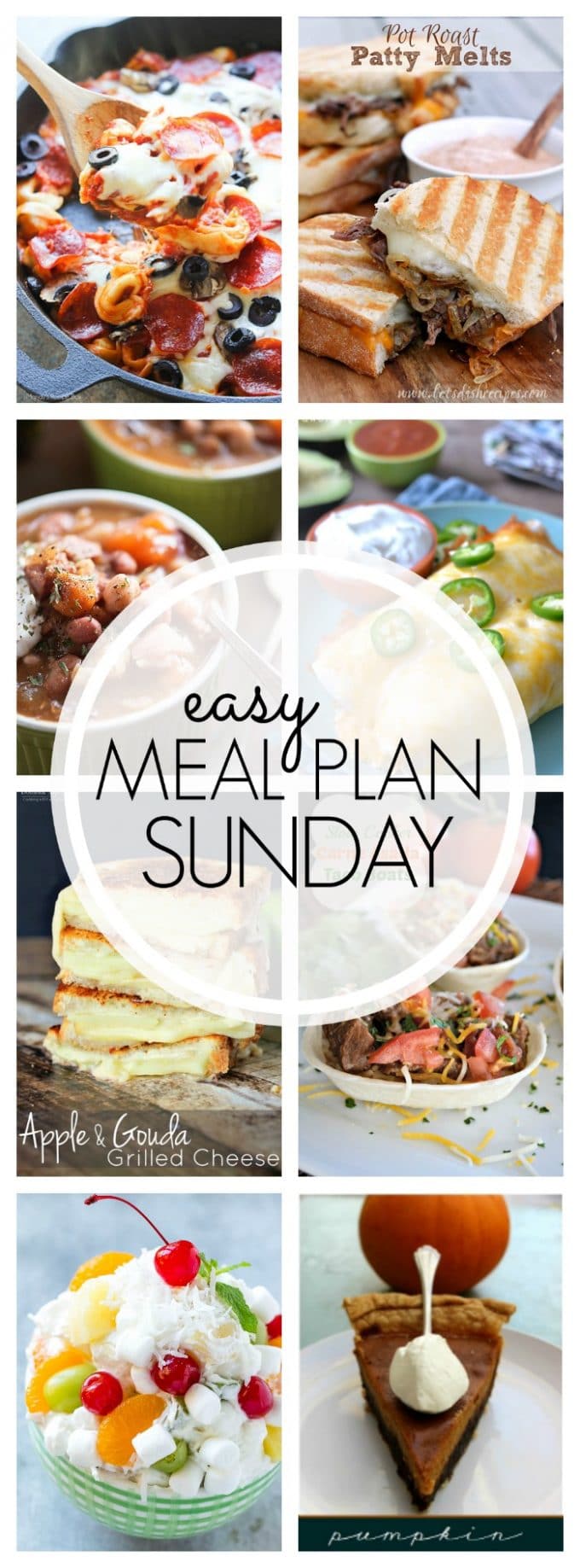 Easy Meal Plan Sunday - Week 72