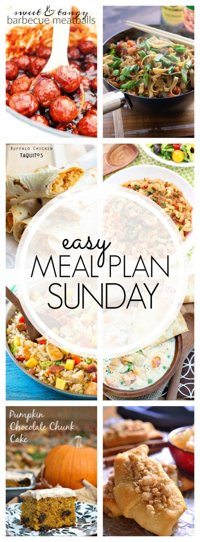 Easy Meal Plan Sunday - Week 73