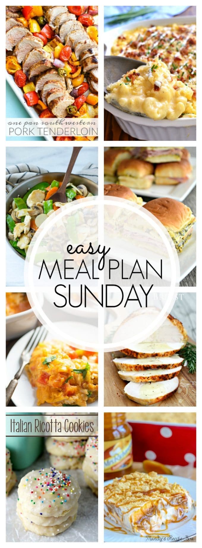 Easy Meal Plan Sunday - Week 74