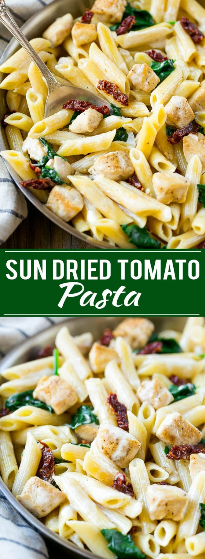 Sun Dried Tomato Pasta Recipe | Creamy Pasta | Chicken Pasta | Creamy Chicken Pasta | Easy Chicken Recipe | Chicken Recipe | Pasta Recipe #chicken #pasta #spinach #dinner #dinneratthezoo