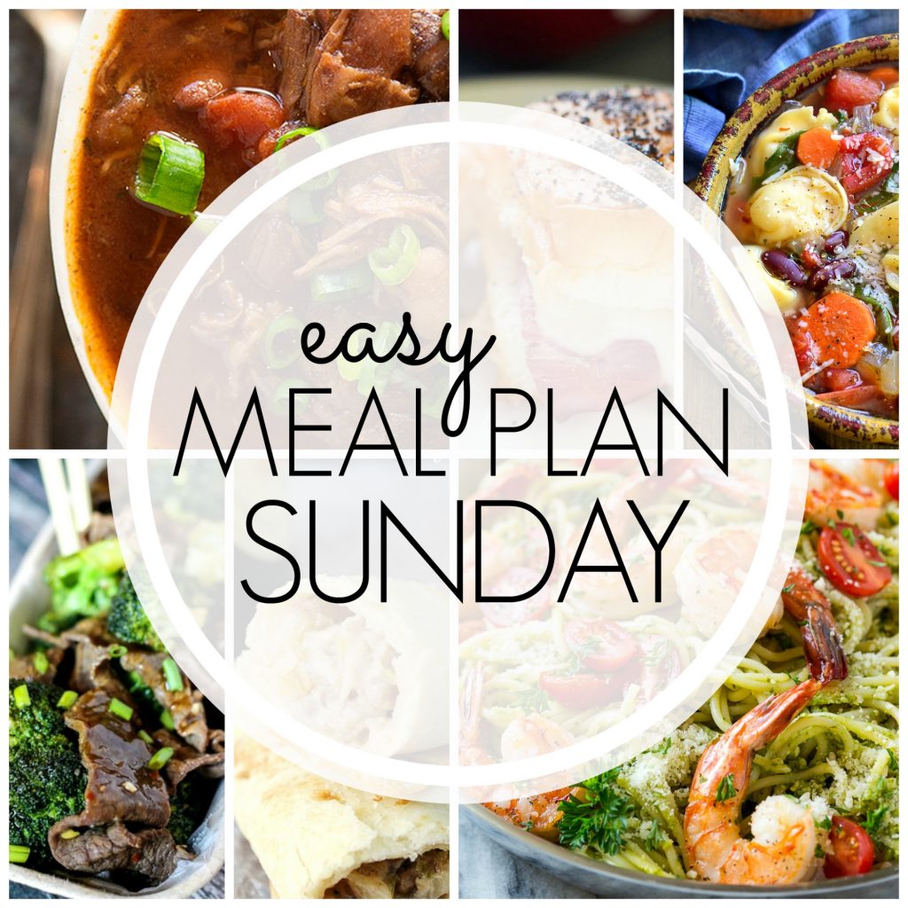 Easy Meal Plan Sunday - Week 77