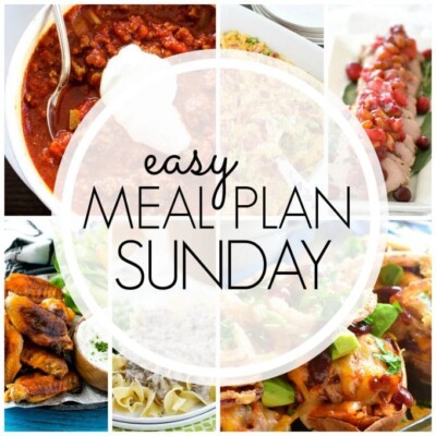 Easy Meal Plan Sunday – Week 78