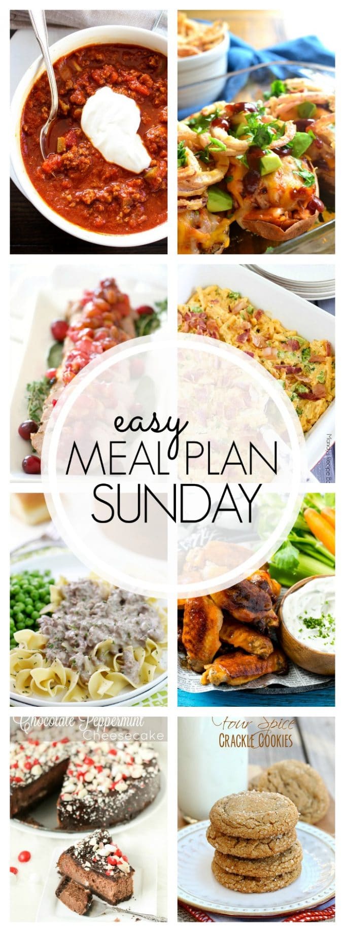 Easy Meal Plan Sunday - Week 78