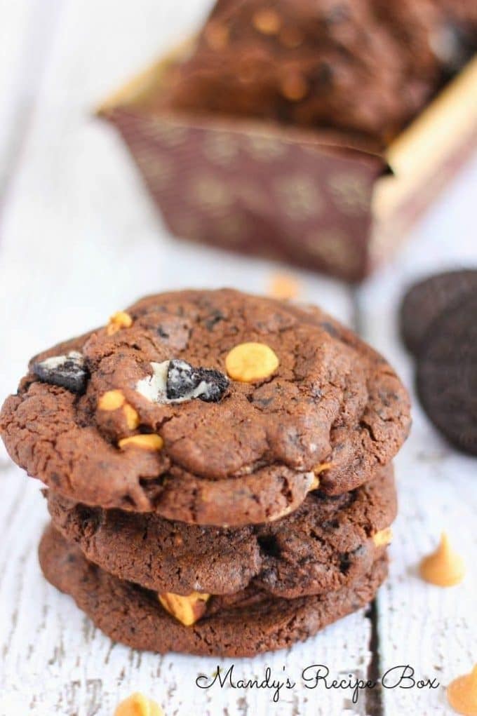 Chocolate Peanut Butter Oreo Cookies