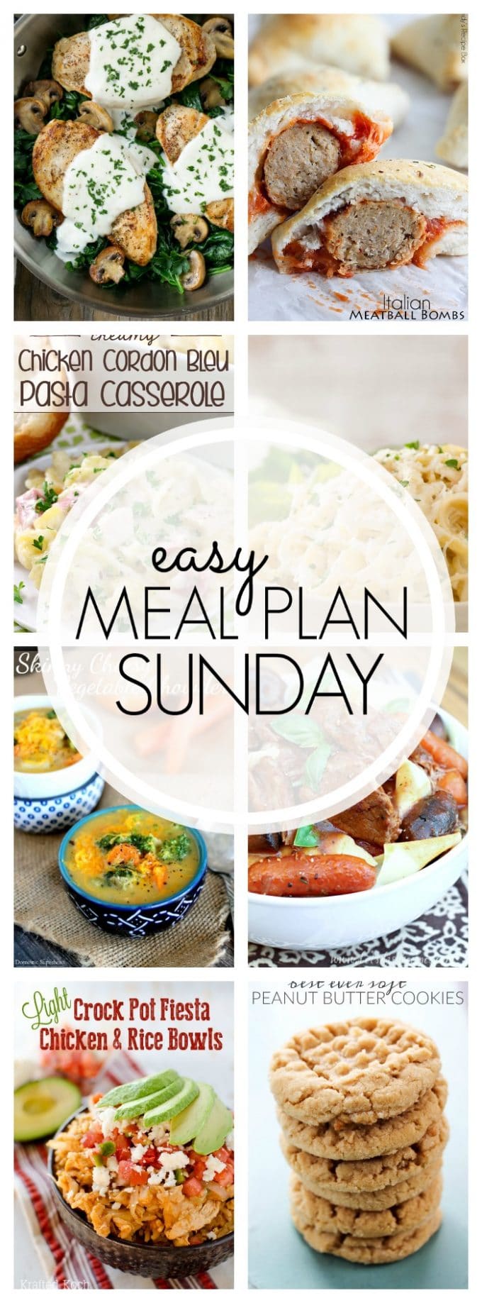 Easy Meal Plan Sunday - Week 81