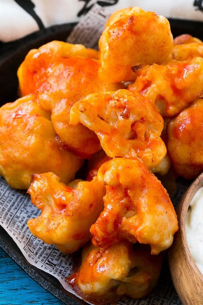 Buffalo Cauliflower Bites Dinner at the Zoo
