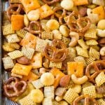 Your search for the perfect homemade chex mix ends here - this version is SO much better than the recipe on the box!