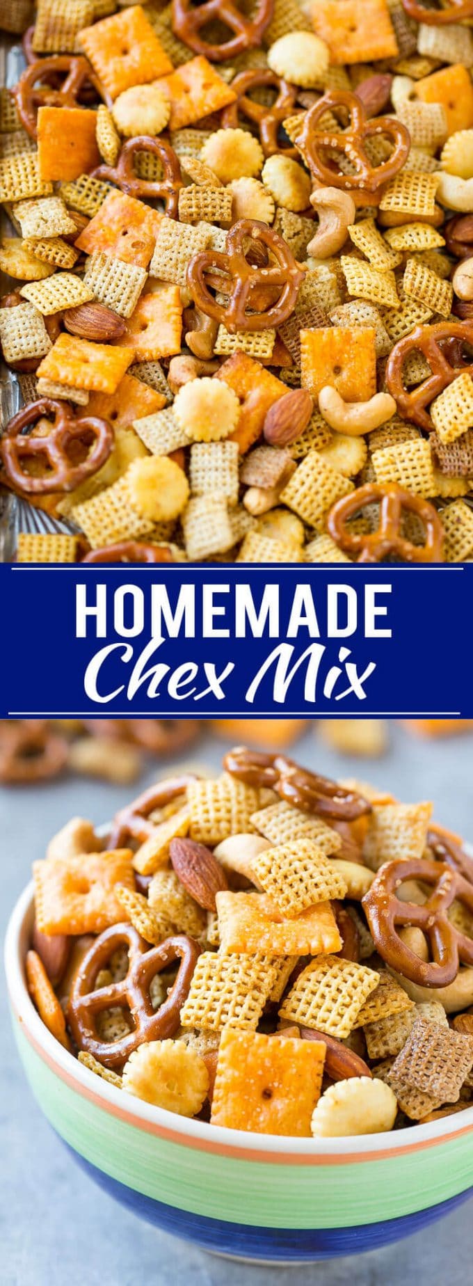 Homemade Chex Mix Recipe | Snack Mix | Party Mix | Chex Mix Recipe #chexmix #pretzels #crackers #snack #snackmix #dinneratthezoo