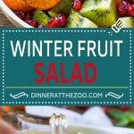 Winter Fruit Salad | Citrus Fruit Salad | Fruit Salad Recipe | Healthy Salad Recipe