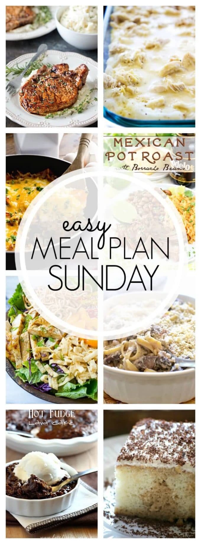 Easy Meal Plan Sunday - Week 84