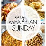 Easy Meal Plan Sunday - Week 85