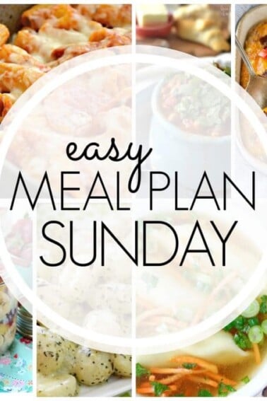 Easy Meal Plan Sunday - Week 86