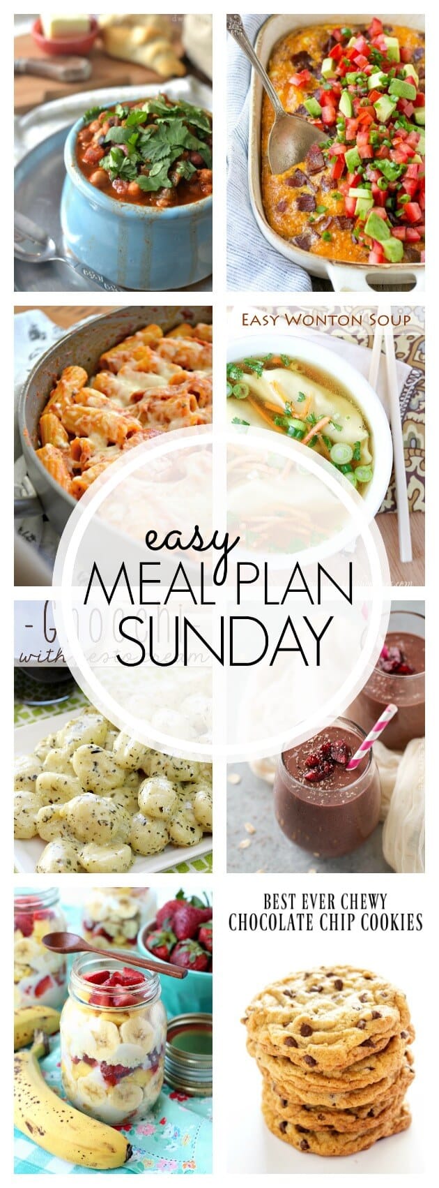 Easy Meal Plan Sunday - Week 86