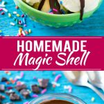 Homemade Magic Shell Recipe | Chocolate Ice Cream Topping | Chocolate Sauce | Hard Chocolate Coating