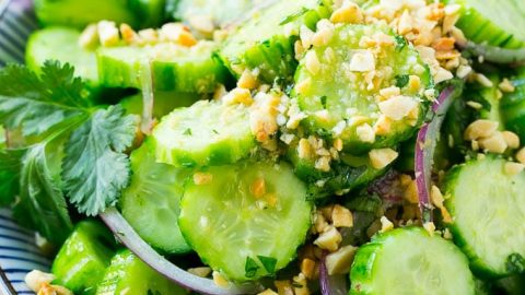 Thai Cucumber Salad Dinner At The Zoo