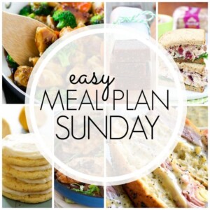 Easy Meal Plan Sunday Week 91