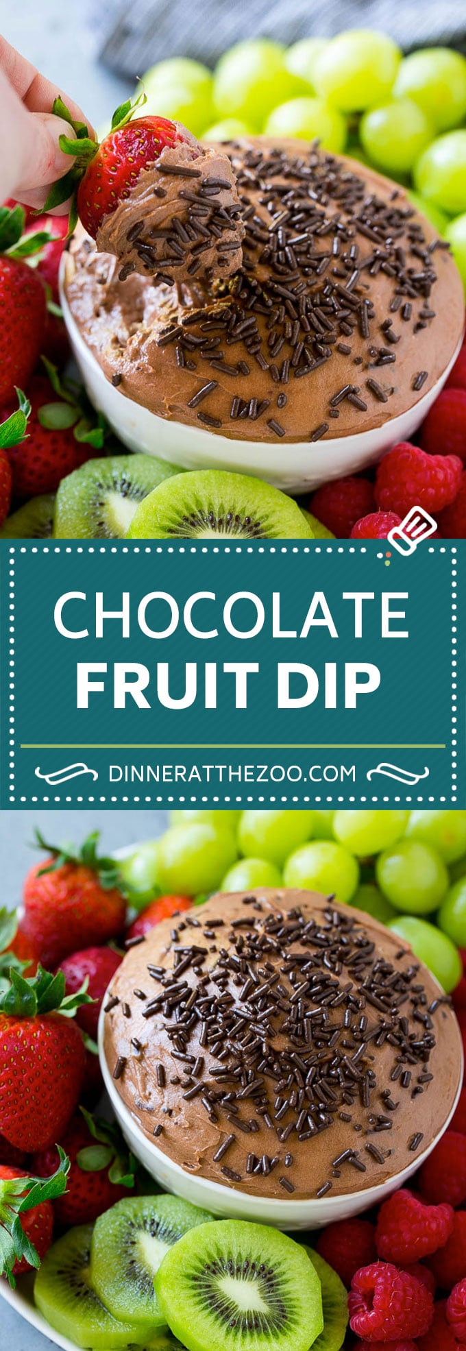 Chocolate Fruit Dip Recipe | Chocolate Dip | Dessert Dip #chocolate #dip #fruit #dessert #glutenfree #dinneratthezoo