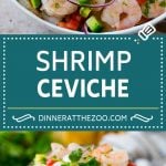 Shrimp Ceviche Recipe | Mexican Shrimp | Marinated Shrimp #shrimp #ceviche #cleaneating #healthy #lowcarb #keto #glutenfree #dinner #appetizer #dinneratthezoo