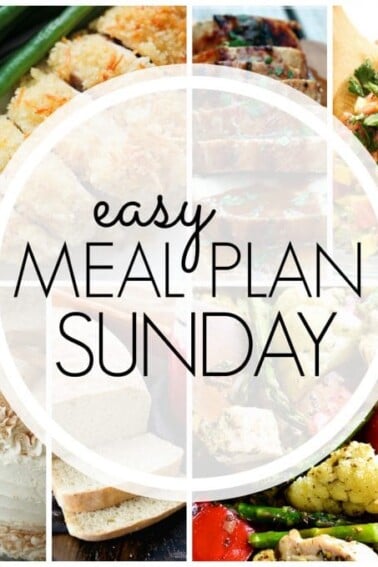 Easy Meal Plan Sunday Week 92