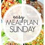 Easy Meal Plan Sunday Week 92