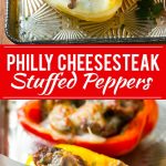 Philly Cheesesteak Stuffed Peppers Recipe | Easy Stuffed Peppers | Low Carb Stuffed Peppers |