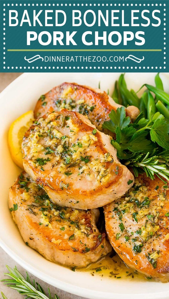 Baked Boneless Pork Chops Dinner at the Zoo