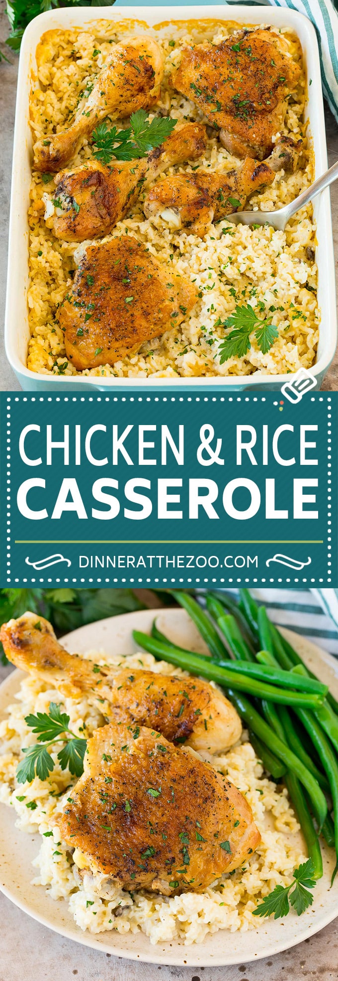 Chicken and Rice Casserole Dinner at the Zoo