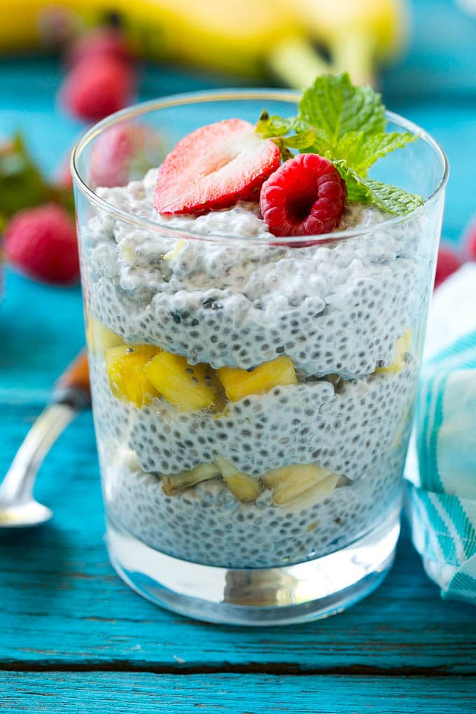 Coconut Chia Pudding Dinner at the Zoo