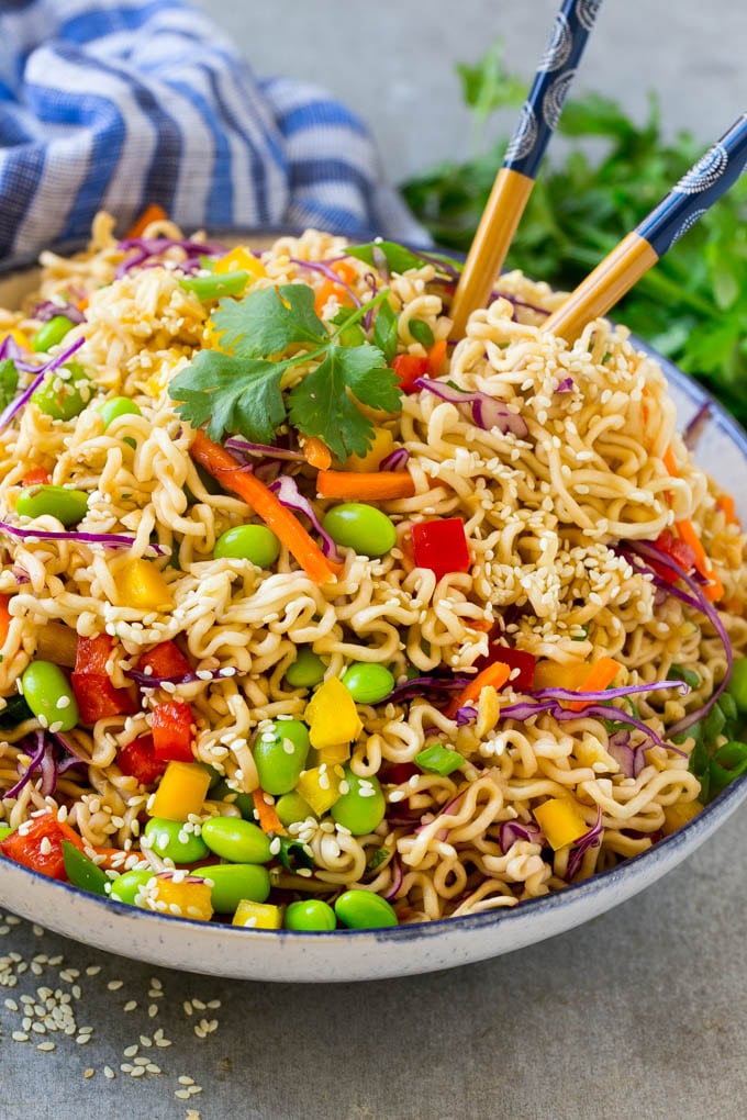 Asian noodle salad