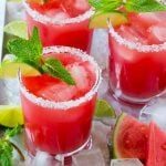 This easy watermelon agua fresca is the perfect drink for any summer party!