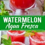 Watermelon Agua Fresca | Watermelon Drink | Agua Fresca Recipe