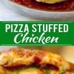 Pizza Stuffed Chicken Recipe | Stuffed Chicken Breast | Baked Chicken Breast | Easy Chicken Recipe