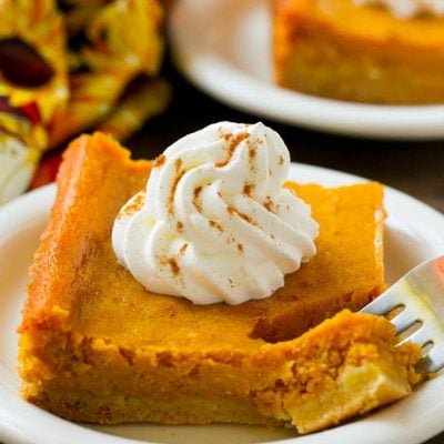 No Bake Pumpkin Cheesecake - Dinner at the Zoo