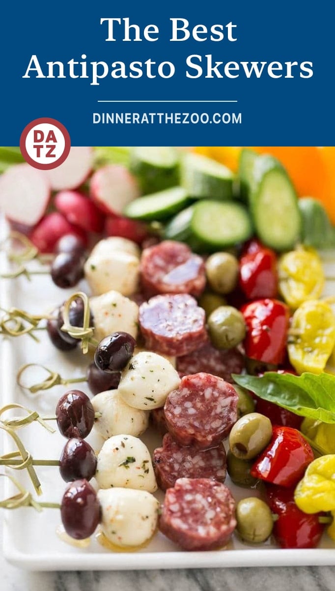 Antipasto Skewers Dinner at the Zoo